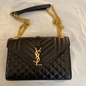 YSL Medium envelop bag
